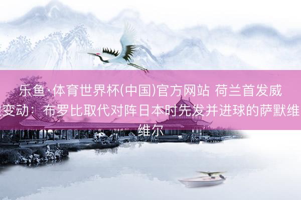 乐鱼·体育世界杯(中国)官方网站 荷兰首发威望变动：布罗比取代对阵日本时先发并进球的萨默维尔